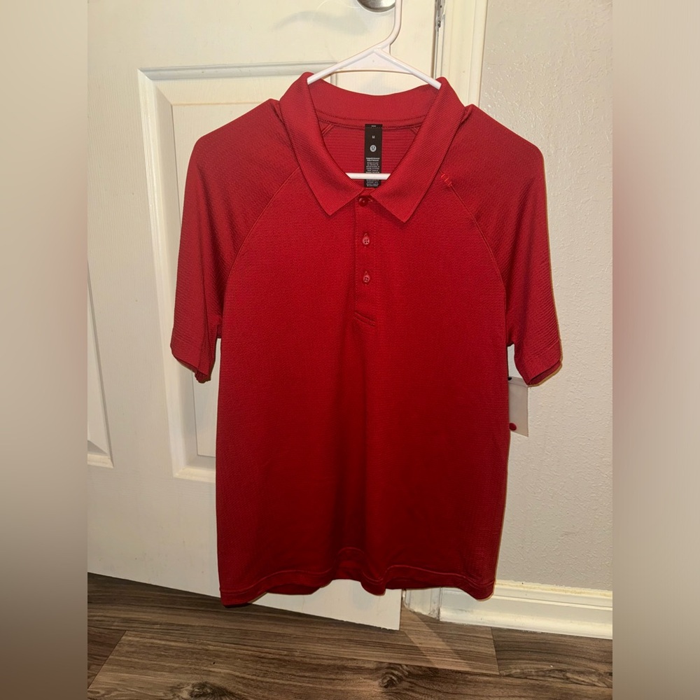 Lululemon metal vent tech polo
